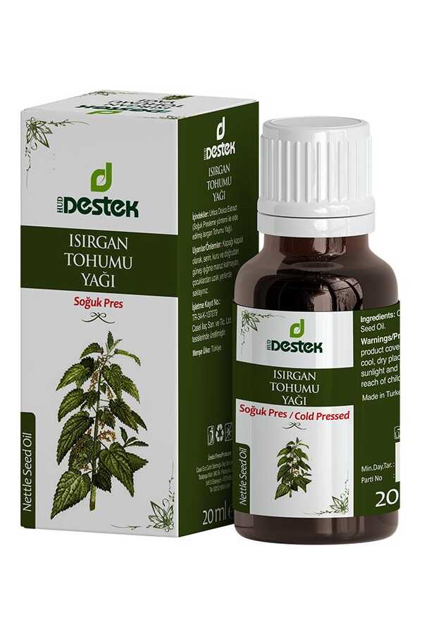 Isırgan Tohumu Yağı (Soğuk Sıkım) 20 ml