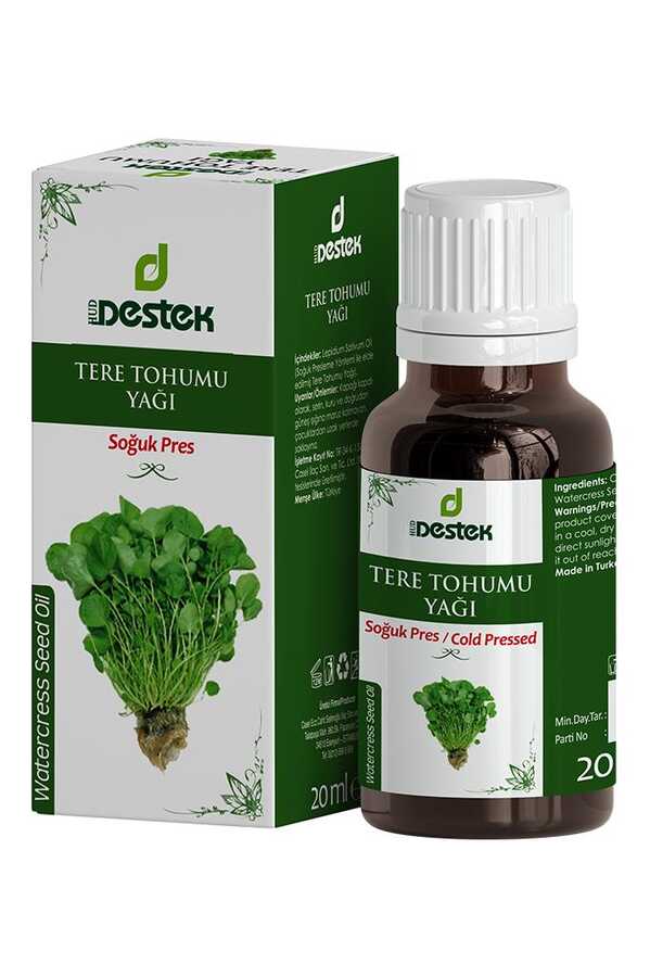 Tere Tohumu Yağı (Soğuk Sıkım) 20 ml
