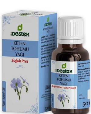 Keten Tohumu Yağı (Soğuk Sıkım) 50 ml