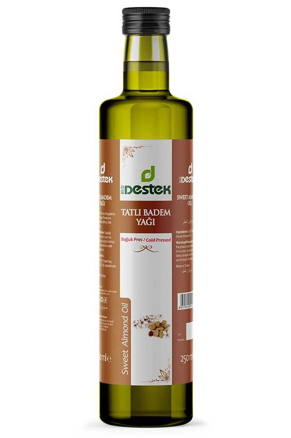Tatlı Badem Yağı (Soğuk Sıkım) 250 ml - Görsel 2