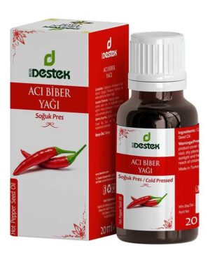 Acı Biber Yağı (Soğuk Sıkım) 20 ml