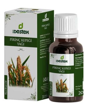 Pirinç Kepeği Yağı (Soğuk Sıkım) 20 ml