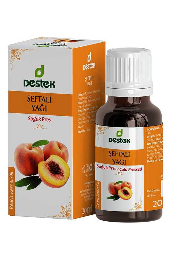 Şeftali Yağı (Soğuk Sıkım) 20 ml