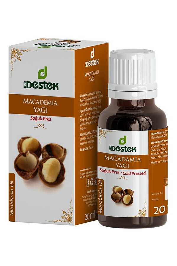 Macadamia Yağı (Soğuk Sıkım) 20 ml