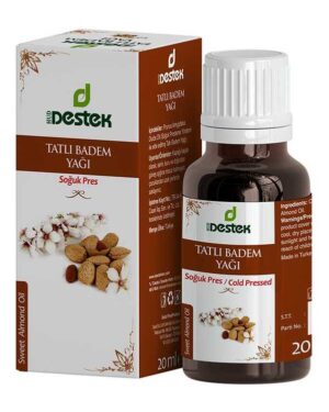 Tatlı Badem Yağı (Soğuk Sıkım) 20 ml