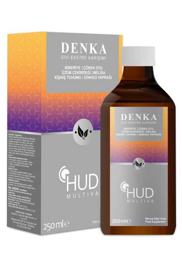 Multiva Denka / Ginkgo, Biberiye ve Üzüm Çekirdeği Ekstraktı İçeren Takviye Edici Gıda 250 ml