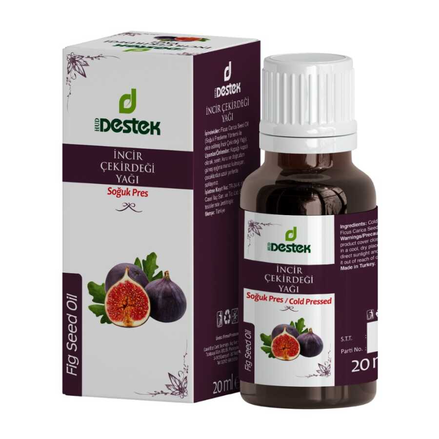 İncir Çekirdeği Yağı (Soğuk Sıkım) 20 ml