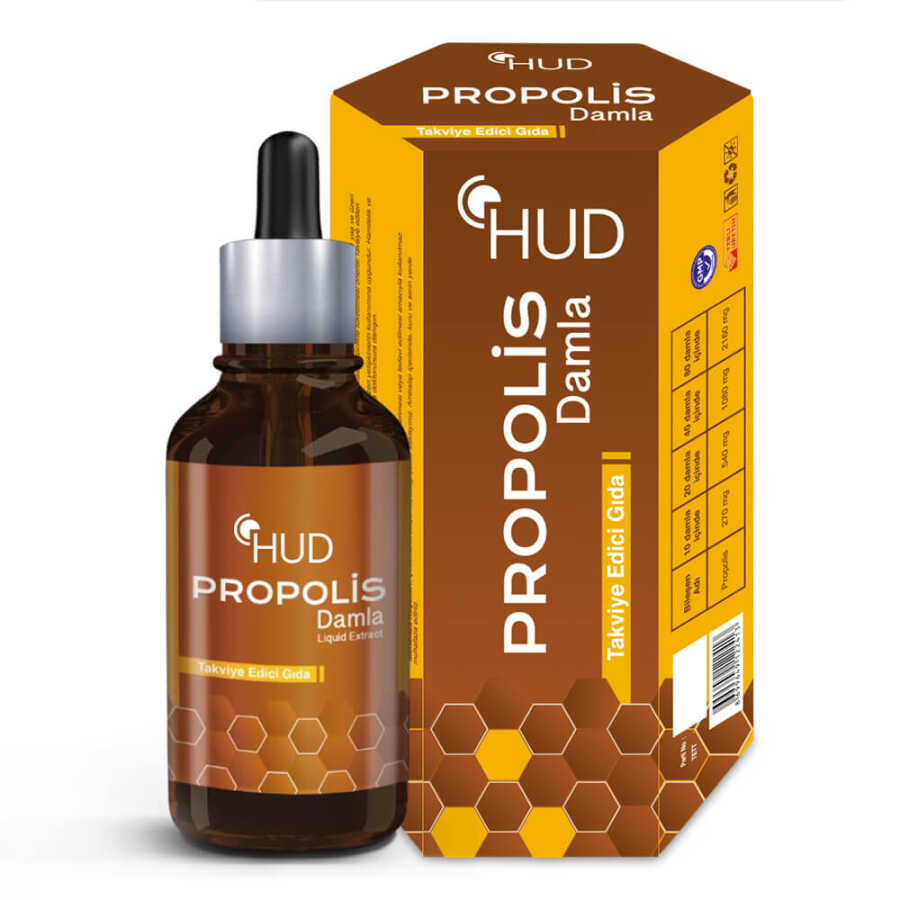 Propolis Damla 50 ml – Su Bazlı Propolis Ekstraktı