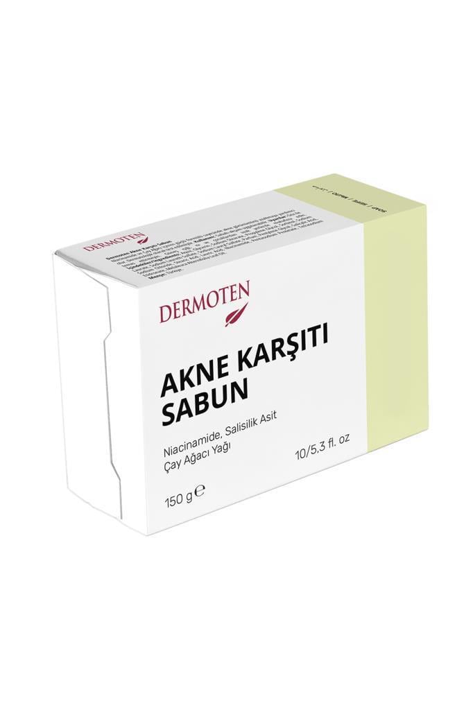 Dermoten Akne Karşıtı Sabun Salisilik Asit içeren Sivilce için Sabun 150 gr