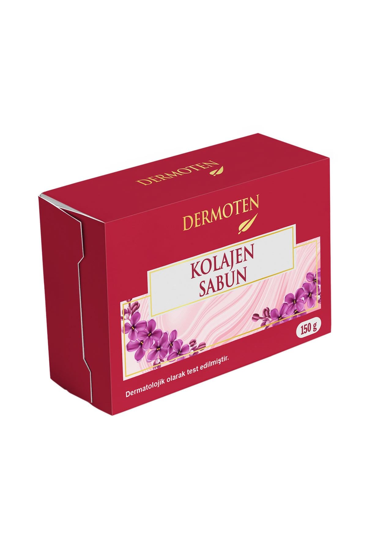 Dermoten Kolajen Sabun Hidrolize Kolajen içeren Gliserin Bazlı Collagen Sabun 150 gr